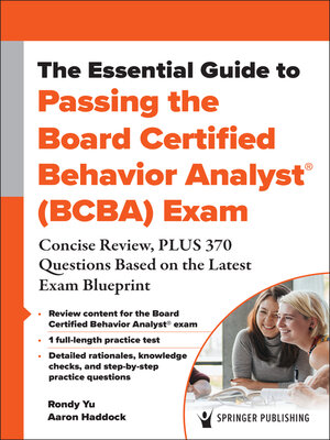 cover image of The Essential Guide to Passing the Board Certified Behavior Analyst&#174; (BCBA) Exam